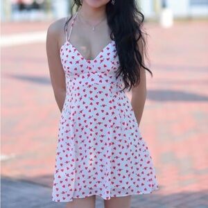 NWOT Express Heart Dress Size 4